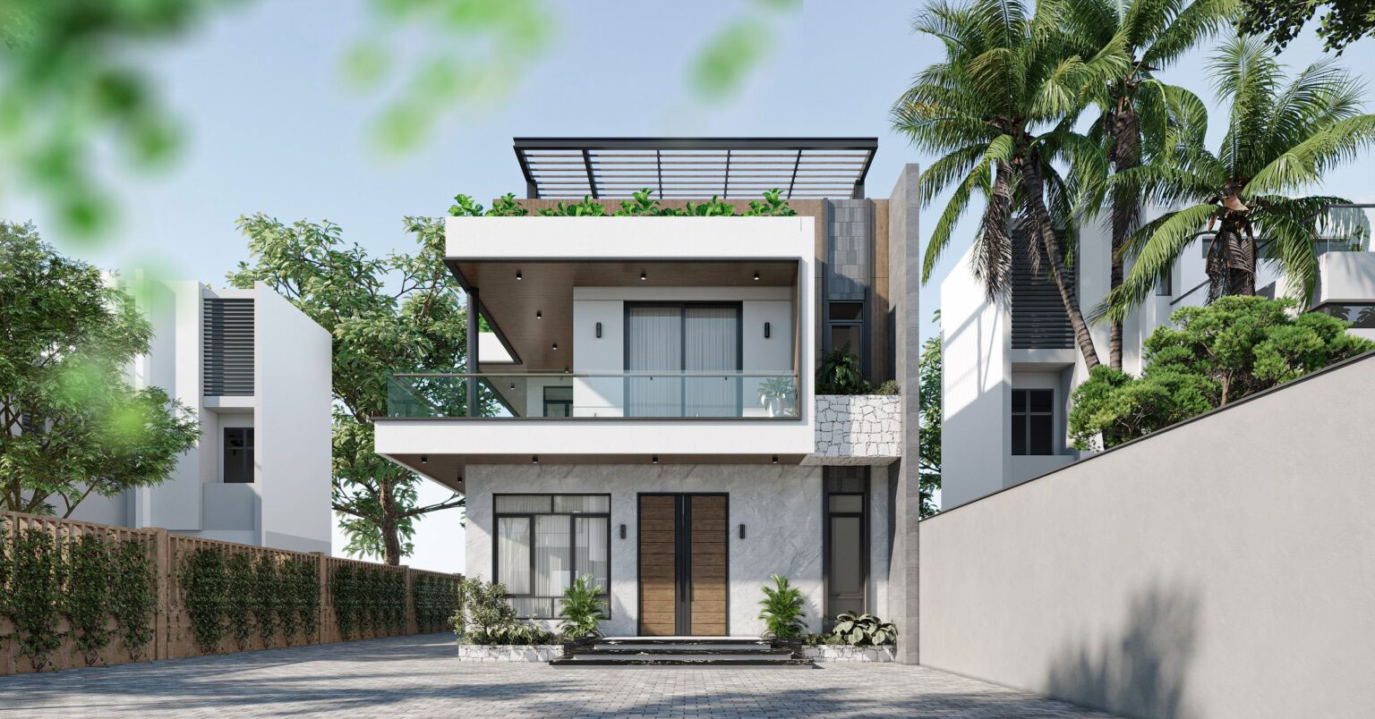 Thiết kế kiến trúc biệt thự Hải Phòng