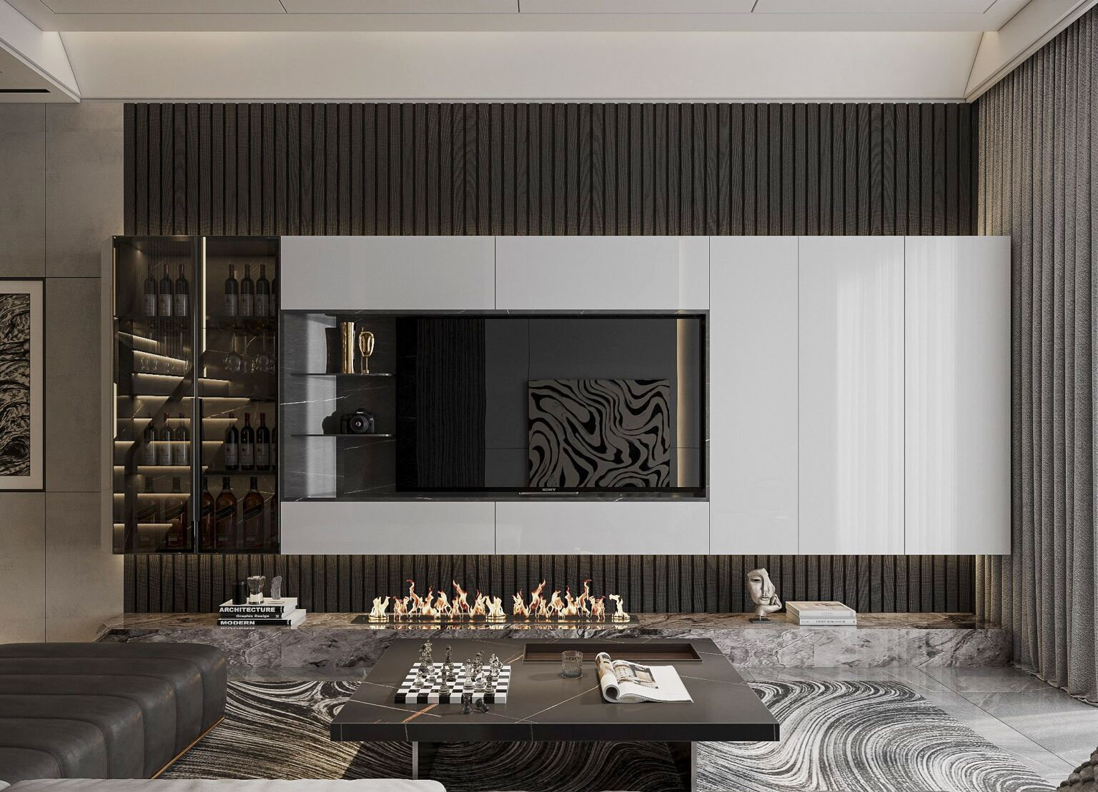 Thiết kế nội thất nhà phố Mỹ Đình