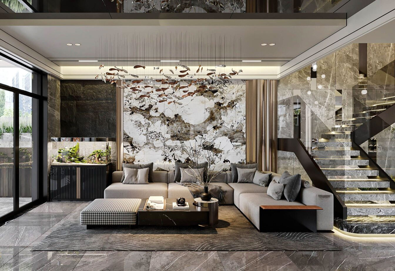 Thiết kế nội thất biệt thự Hải Phòng