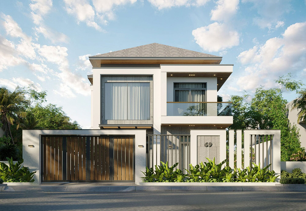 Thiết Kế Kiến Trúc-Nội Thất Biệt Thự Hòa Bình-300m2